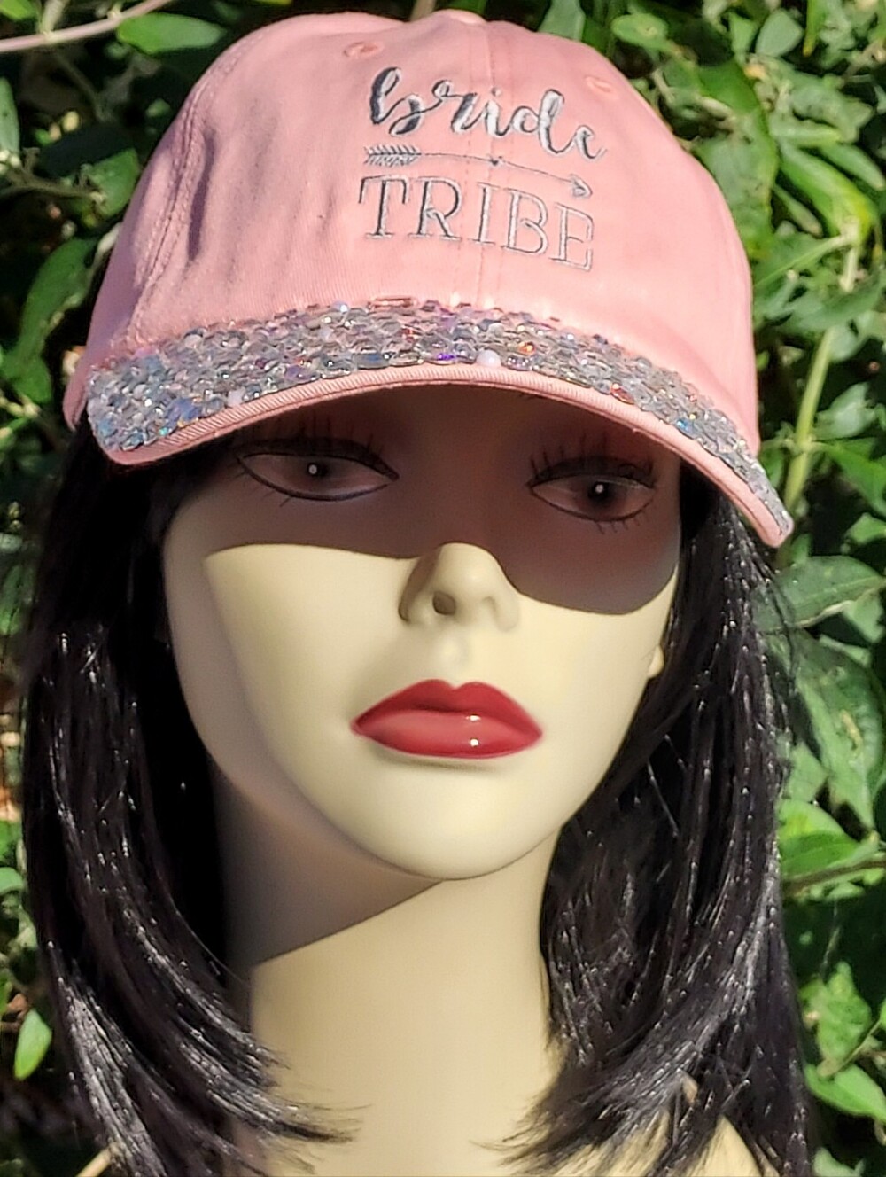 Swarovski Crystal Bridal Bling Hat - Picture 5 of 6
